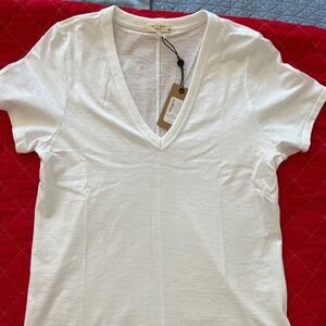 Rag & Bone Tee, The Slub Tee, White, M - NWT